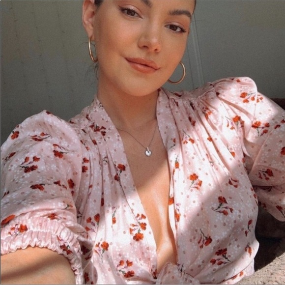 NEW Zara tie crop blouse - Picture 7 of 14